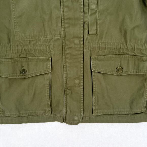 MADEWELL Northover Utility Jacket Womens Large Desert Olive Green Army Surplus - Picture 15 of 16